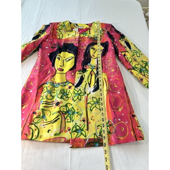 NWT Grace Chuang Jacket XXL Pop Art To Wear Statement Avant Garde Maximalist - Picture 4 of 8